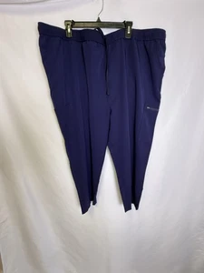 Med Taylor scrub pants navy - size is approx 3XL (men- see desc for measurements - Picture 1 of 5