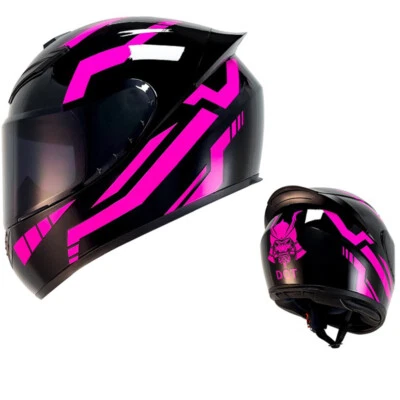 DOT Bluetooth Motorcycle Helmet ATV Off Road Motorbike Crash Full Face Helmets - Image 1 of 4