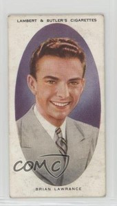 1936 Lambert & Butler Dance Band Leaders Tobacco Brian Lawrance #14 0f8