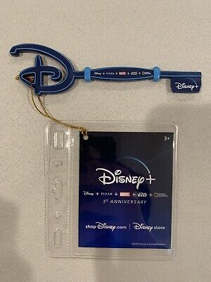 Disney Store Collectible Key Disney + Plus Key Collection 1st Anniversary • 40€