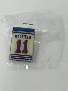 NY Rangers Vic Hadfield Ruhestand Nacht Banner Anstecknadel 12/2/18 MSG exklusiv - Bild 1 von 2