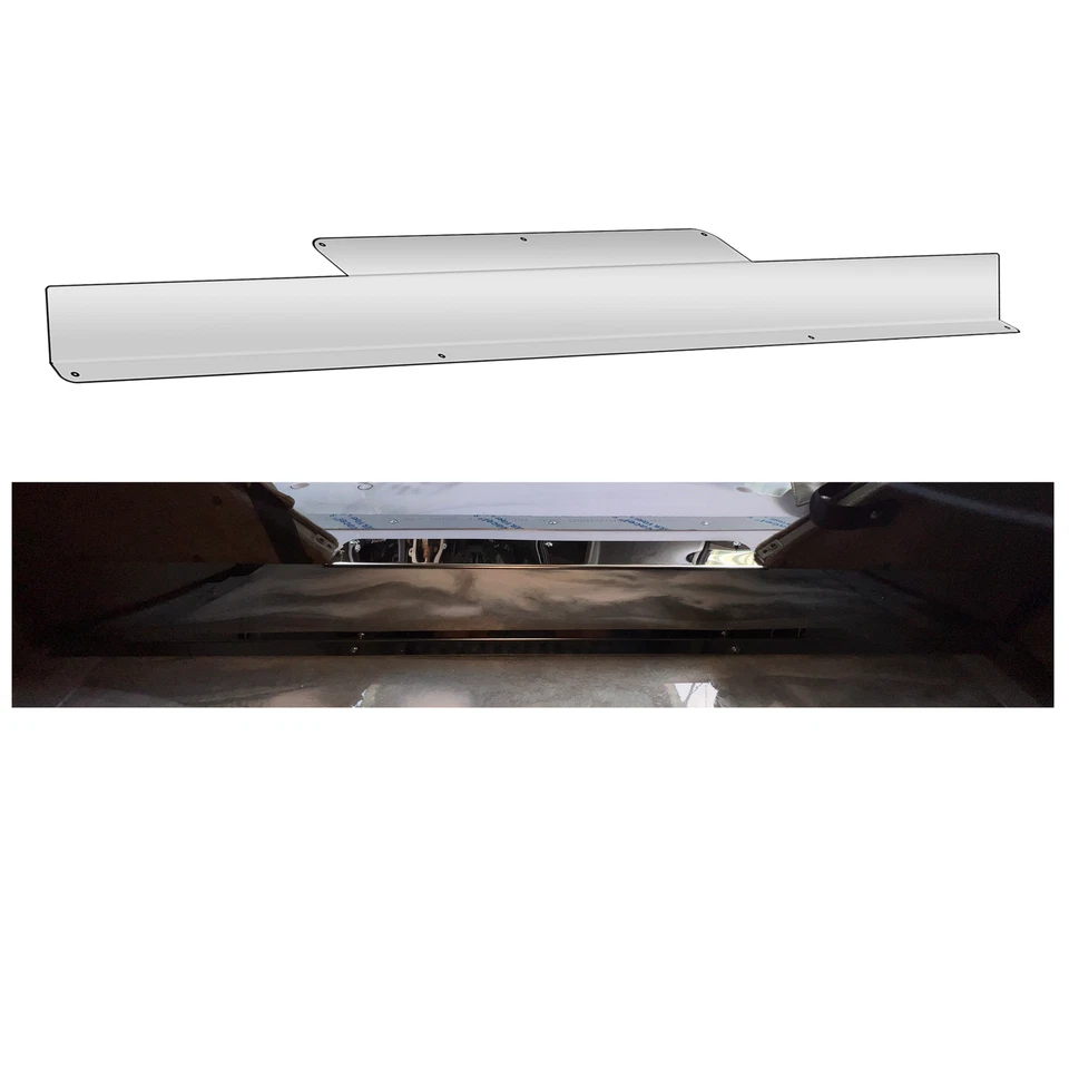 Tampa de junta de dormir de aço inoxidável compatível com Kenworth T600, T800 e W900 - Imagem 1 de 3