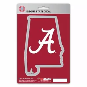 Alabama Crimson Tide Die-Cut State Decal - Picture 1 of 3