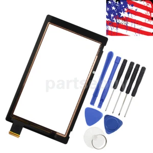 Touch Screen Digitizer Glass Replacement Part For Nintendo Switch Black New - Picture 1 of 10