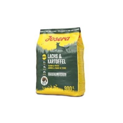 900 g Josera Lachs & Kartoffel Hundefutter Trockenfutter Getreidefrei - Bild 1 von 4