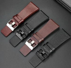 For Diesel DZ Watch Band Strap 24 26 28 30 32mm Watchband Genuine Leather - Picture 1 of 11