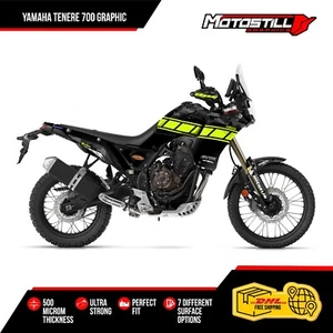 Yamaha Tenere 700 / WR -Full Graphic Sticker Decal Wrap Kit Fits / 2019-2025 - Foto 1 di 15