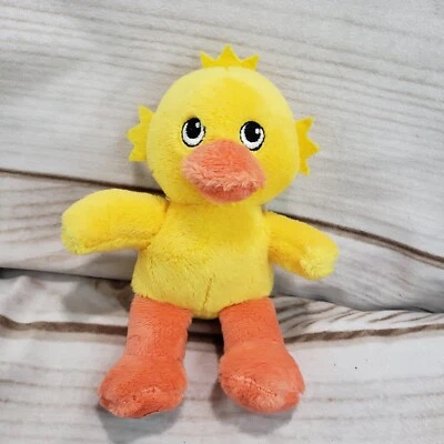 Build A Bear Mini Yellow Duck Plush Stuffed Toy Rare 5.5 Inch 2021 - Image 1 of 4