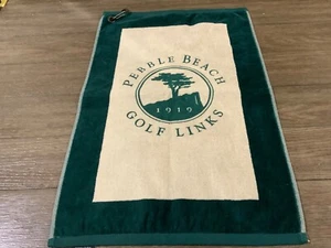 Pebble Beach Golf Links Pebble Beach, CA Golf Towel - Picture 1 of 2