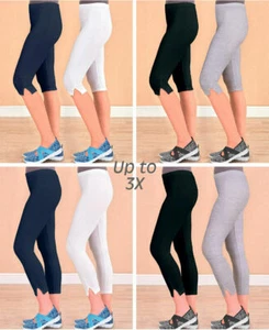 Women's Capri or Ankle Leggings - by ASHLEY BLUE - Picture 1 of 1