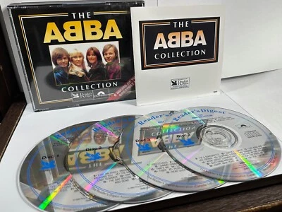 ABBA - The ABBA Collection (4 CD's 1992 Reader's Digest) 5 Hrs - Near MINT Foto 1 de 4