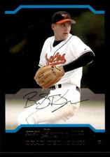 2004  Bowman Draft Picks & Prospects  #BDP80 Brad Bergesen Baltimore Orioles RC