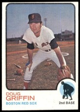 1973 TOPPS DOUG GRIFFIN 96 BASEBALL BOSTON RED SOX