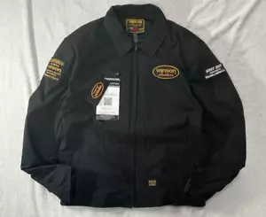 VANSON Motorcycle Riders Protection Jacket Mesh VS23106S Size L Black Yellow - Picture 1 of 7