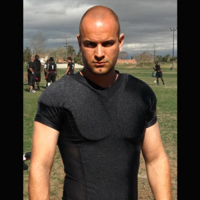 ACHAEAN Padded Shirt Chest Shoulder Airsoftt Protection Equipment under Vest Men Women L