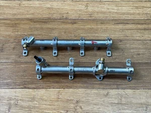 2018-2023 Audi A6 3.0L Left & Right Fuel Rail Line Assembly OEM 26K Miles - Picture 1 of 19