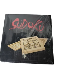 Sudoko Wooden Game Board and Pieces by Wood Expressions, Inc. - Picture 1 of 3