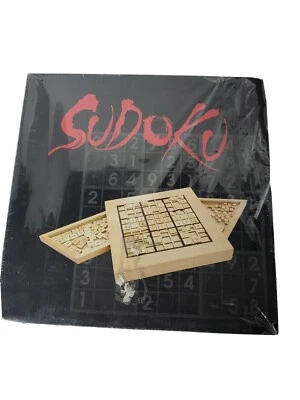 Sudoko Wooden Game Board and Pieces by Wood Expressions, Inc. - Image 1 of 3