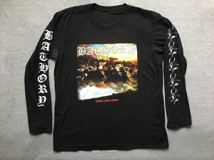 VTG 2017 BATHORY BLOOD FIRE DEATH LONG SLEEVE SHIRT XL MAYHEM DARKTHRONE OG RARE - Picture 1 of 22