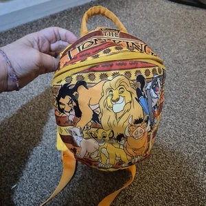 Vintage 2000s The Lion King Original Movie Film Bag Backpack Kids Childs - Picture 1 of 7