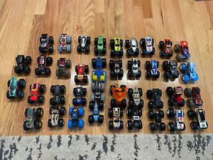 Mattel Hot Wheels Monster Jam Trucks 1:64 Scale Lot Set Of 38