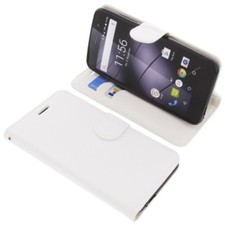 Handytasche Für Gigaset GS5 Im Buch-Look – Rot, Mit Standfunktion & Kartenfächern
