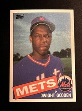 Dwight Gooden 1985 Topps #620 Rookie Card New York Mets - Great Condition