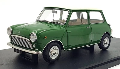 Mitica 1/18 Scale 205003-D - 1966 Innocenti Mini Cooper MK1 - Green/Cream - Image 1 of 4