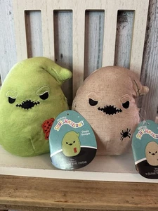 Peluche Squishmallow 5" Arpillera Bronceado y Verde Oogie Boogie Pesadilla Antes de Navidad - Imagen 1 de 4
