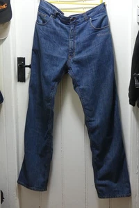 Mens Bikers Paradise Kevlar lined Denim Biker jeans Pre-owned (w 42 34leg) - Picture 1 of 9