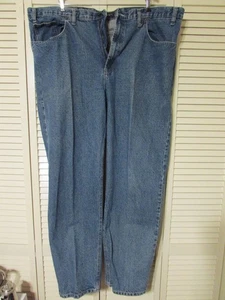 Schöne Real Ranch 50 x 33 Denim Jeans, Etikett entfernt, 50x33 gemessen.  KOSTENLOSER VERSAND / 48 - Bild 1 von 5