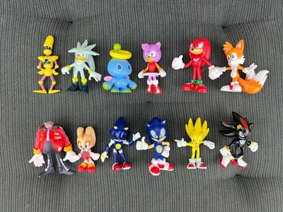 12Pcs Sonic The Hedgehog Action Figures Doll Model Collectible Toys Kid's Gift - Image 1 of 2