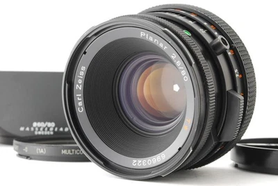 [Almost MINT w/Hood] Hasselblad Carl Zeiss Planar CF 80mm F2.8 T* Lens JAPAN - Image 1 of 4