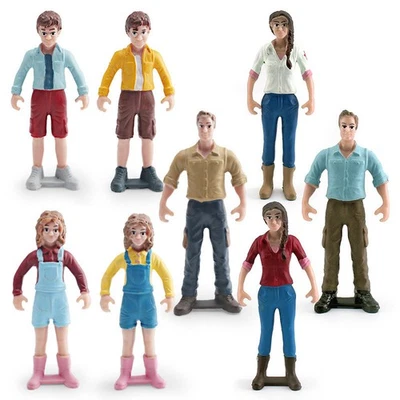 Miniature Pvc Worker Veterinarian Scene Figures Set For Diorama And Collectible - Image 1 of 4