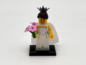 LEGO Minifigure Series 7 BRIDE 8831 - 100% Complete with Train, Flowers & Insert - Picture 1 of 5