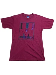 T-shirt Umbro vintage made in USA punto singolo doppia faccia grafica calcio - Foto 1 di 6