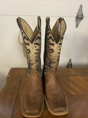 Botas de Vaquero Para Hombre Anderson Bean Pumba Wharthog W. Tiger Stripe Sembrar 9.5D Foto 1 de 4