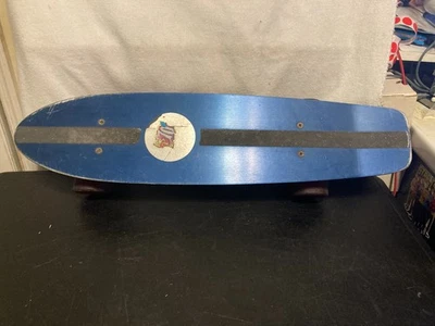 BONITO MONOPATÍN GRENTEC GT AÑOS 70 ALUMINIO AZUL BUENOS CAMIONES Y RUEDAS 23" Foto 1 de 4