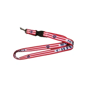 Guadalajara FC CHIVAS  Lanyard Key-chain Break-Away Safety Clip Nylon Soccer - Picture 1 of 3