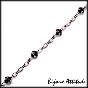 BRACELET SAVINA RHODIUM CRISTAL SWAROVSKI-L20.5 à 26CM - Imagen 1 de 1