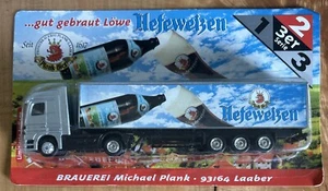 DGD Dorfner Hefeweizen 7 1/8" Mercedes Semi Delivery Truck & Trailer NIP - Picture 1 of 6