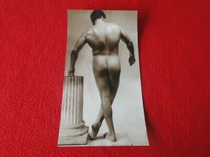 Vintage Rare Period Gay Interest Lon of N.Y. Alonzo Hanagan Nude Male Photo D3n  - Picture 1 of 11