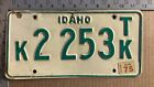 1975 Idaho truck license plate K 2253 TK Kottenai Ford Chevy Dodge 14079