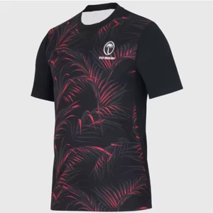 Fiji Sondertrikot "black and read leafs", für Kinder und Erwachsene, limitiert - Bild 1 von 4