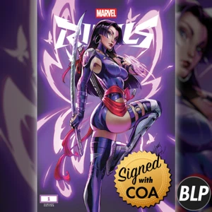 Marvel Rivals #1 Cover A PSYLOCKE SIGNED JSC J Scott Campbell Exclusive IN HAND - Picture 1 of 5