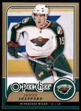James Sheppard 2008-09 O-Pee-Chee #105 Minnesota Wild
