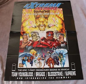 Extreme Prejudice 1993 Youngblood Brigade Newmen Supreme Image PROMO Poster VF - Imagen 1 de 1