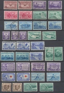 USA Stamps 1951-1953 Pictorials SG999/1016 Used CV £11.1 - Picture 1 of 1