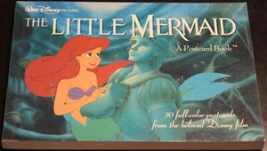 WALT DISNEY PICTURES THE LITTLE MERMAID A POSTCARD BOOK - Picture 1 of 2