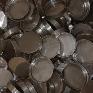 58/400 Black Smooth Unlined Jar Caps | Quantity Per Package: 96 - Picture 1 of 2
